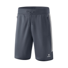 Erima Sporthose Squad kurz grau/silbergrau Herren